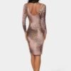 bebe1280_leopard_3_402bcaa3-c530-48de-a1d7-24f5af297775 BodyCon Embellished Knee Length Dress